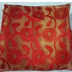 Private Label blouse piece for womean red colour
