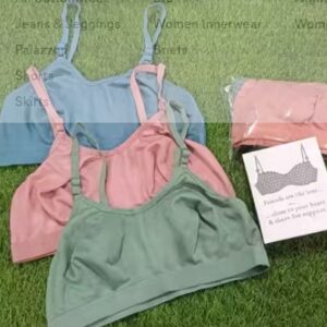 Private Label bra for women pack of 3 muti colour size 28