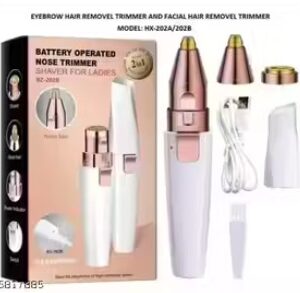 Private Label Battery operated Eyebrow Trimmer Shaver For Women HX 202B