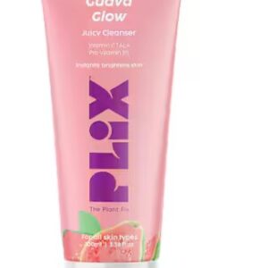 Plix Guava Glow Juicy Cleanser For Skin Brightening With Vitamin C 100ml
