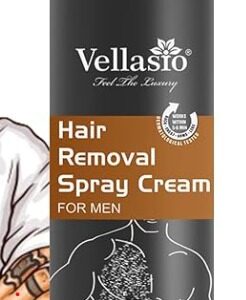 Vellasio Hair Remove Spray Cream for Men 200ml colour black