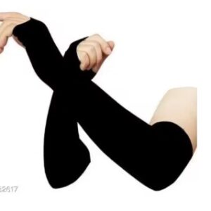 Private Label Ravishing Attractive Women Scarves Stoles and Gloves black