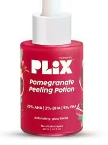 PLIX 25 Percentage AHA Plus 2 Percentage BHA Plus 5 Percentage PHA Peeling Solution For Glowing and Even Toned Skin 30ml