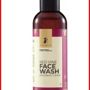 Piligram French Red Vine Face Wash with Vitamin C for Men and women 100ml