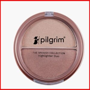 piligram Highlighter Duo The Gold Rhythm Champangne Gold and rose for women 11g