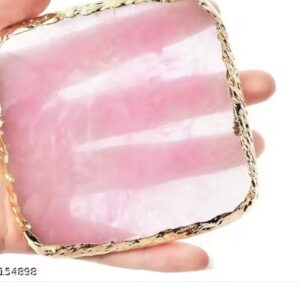 Private Label Resin Nail Art Plate Palette pink