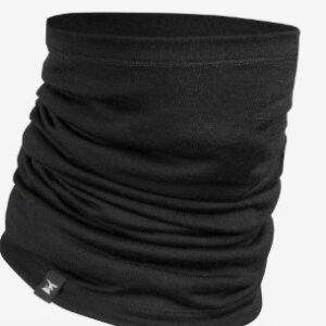 SIMOND Merino Wool Trekking Neck Warmer FOR MEN BLACK FREESIZE