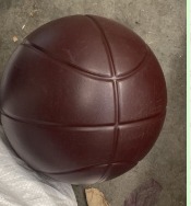 Private Label BROWN COLOUR PLASTIC BALL for Durable Play