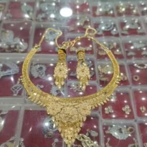 Private Label Alloy Brass Gold Jewel Set