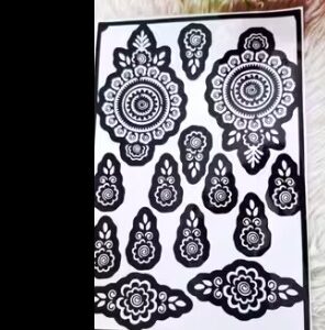 Private Label Henna stencils
