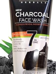 OxyGlow Herbals 7 in one Charcoal Face Wash 100g