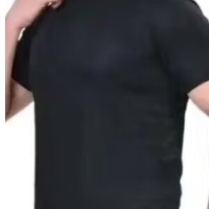 Private Label fanzoo MAN T SHIRT ROUND NECK COLUR BLACK