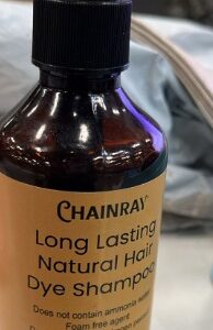 Private Label CHAINRAY Long Lasting Natural Hair Dye Shampoo 250ML PACK OF 1