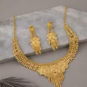 Private Label necklace set Colour golden