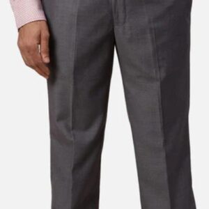 Park Avenue Men Grey Solid Slim Fit Terylene Trouser size 32