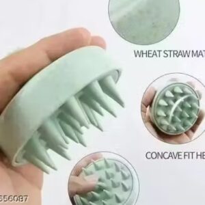 Private Label Head Massager Marble Green Colour