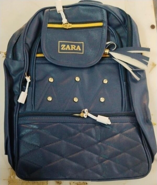 Brown Colour Ladies Pithu Bag For Travelling