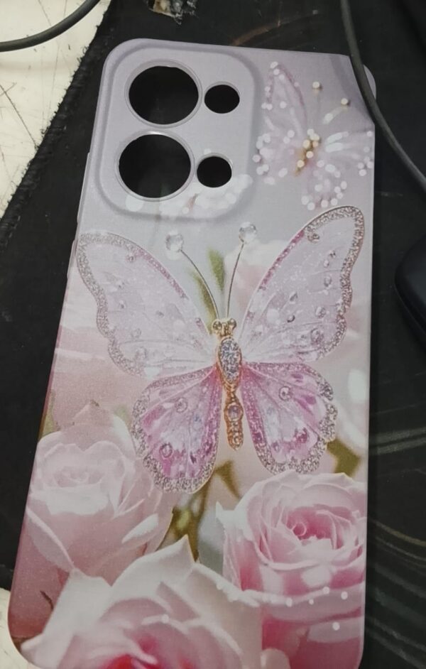 Realmeye 14T 5G Pink Colour Mobile Back Cover