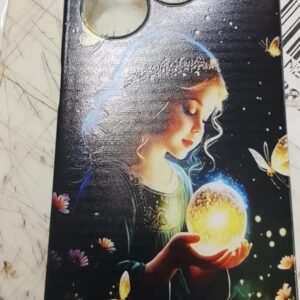 Infinix Hot 30I Back Cover Black Printed