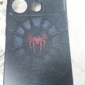 Itel P40 Mobile Back Cover Color Black