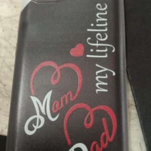 Black Color My Life Print Realme C25 Cover