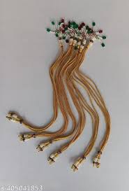 Golden Color Dori Necklace For Women 3Pcs