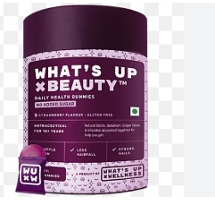 What S Up Wellness X Beauty Daily Health Strawberry Flavour Gummies 30 Pcs