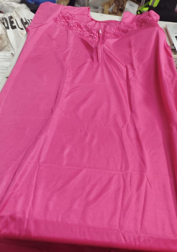 Magenta Color Nighty For Women Size Xl