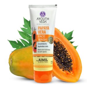 Ayurveda Papaya Vera Face Wash 100Gm