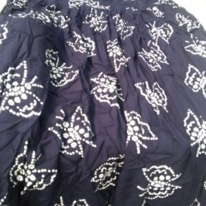 Blue Printed Frock For Women Size L