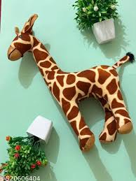 Brown Color Giraffe Soft Toy For Kids