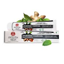 Ayurveda Ayurvedic Charcoal White Toothpaste 100Gm