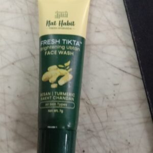 Nat Habit Fresh Tikta Brightening Ubtan Face Wash 7Gm