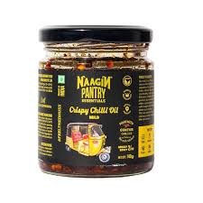 Naagin Pantry Essentials Crispy Chilli Oil Mild 140 Gm