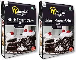 Maayka Black Forest Cake Mix Egg Free Cake Mix 6 Serve 200Gm