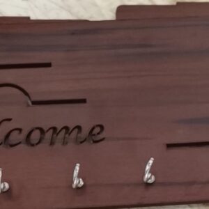 Shashank Wooden Designer Key Holder