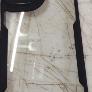 Mt G05 Mobile Cover Transparent Black Sides