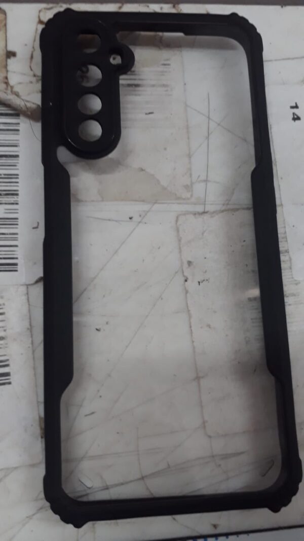 Cover Mi Redmi Note 8 Redmi Note 8 Black Transparent Camera Bump Protector