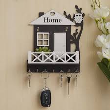 Wooden House Keys Hanger Key Holder For Home