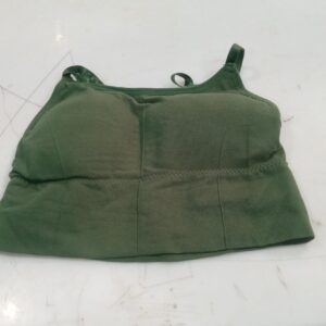 Womens Olive Green Padded Sport Bra Size 30