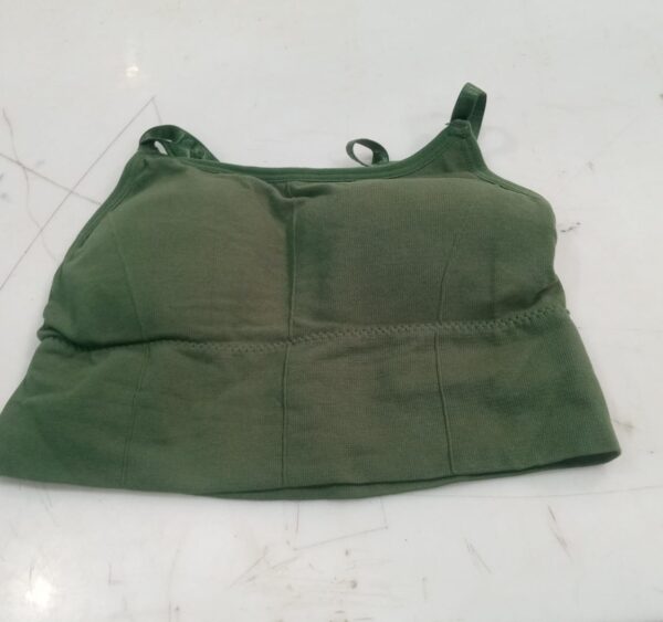 Womens Olive Green Padded Sport Bra Size 30