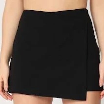 Zastraa Womens Skirt Black Size M
