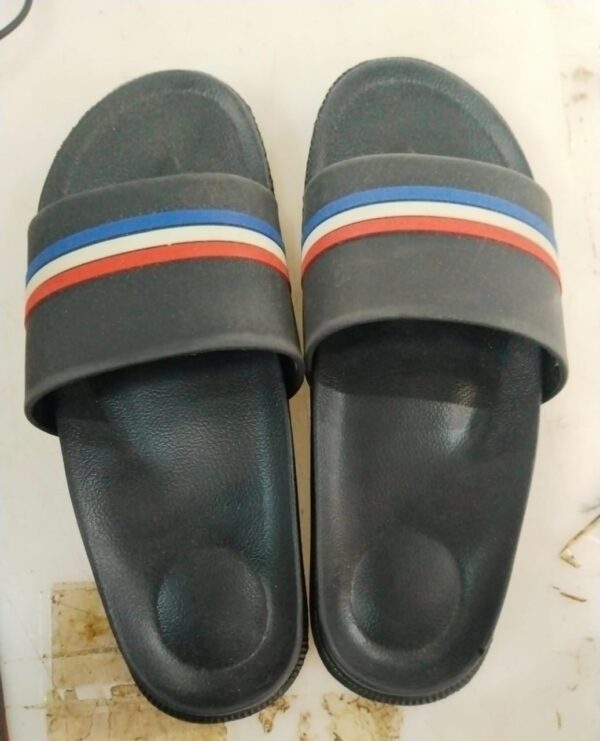 Men Black Printed Colour Casual Sleeper Size 7