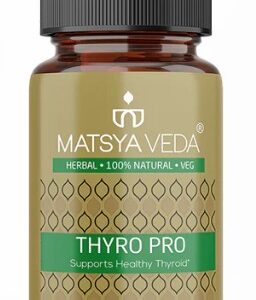 Matsya Veda Thyro Pro Ayurvedic Thyroid Care For Thyroid 60 Capsules
