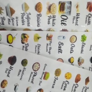 Essential Indian Cooking Ingredients Sticker 50Plus Stickers