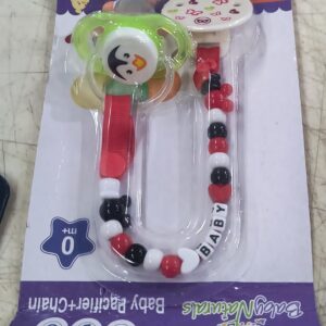 Baby Soother With Chain 1Pcs Baby Pacifier Nipple Clips Holder Teethers Soother