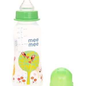 Mee Mee Premium Baby Feeding Bottle 250Ml Green