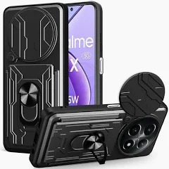 Aestmo Realme 12X 5G Mobile Back Cover Black