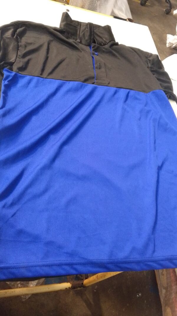 Blue And Black Colour Polo T Shirt For Men Size Xl