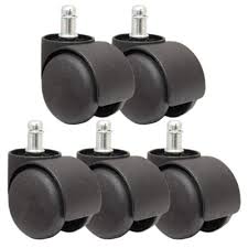 Chair Wheel Black Pack Of 5